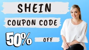 SHEIN Coupon Code 50% Off